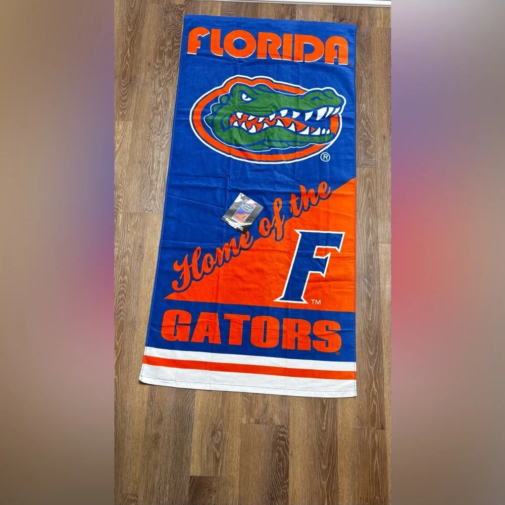 Northwest Blue & Orange Collegiate Logo Beach Towel